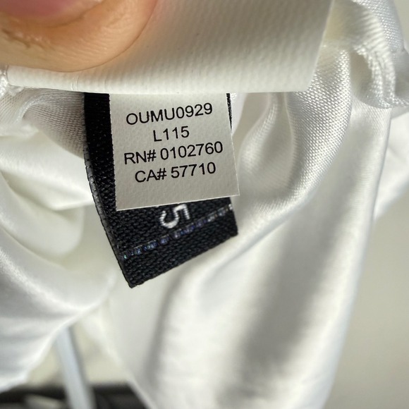 Kate Spade White Floral Lace Mini Dress Women 8 White Ruffle Bell Sleeve - Picture 7 of 7